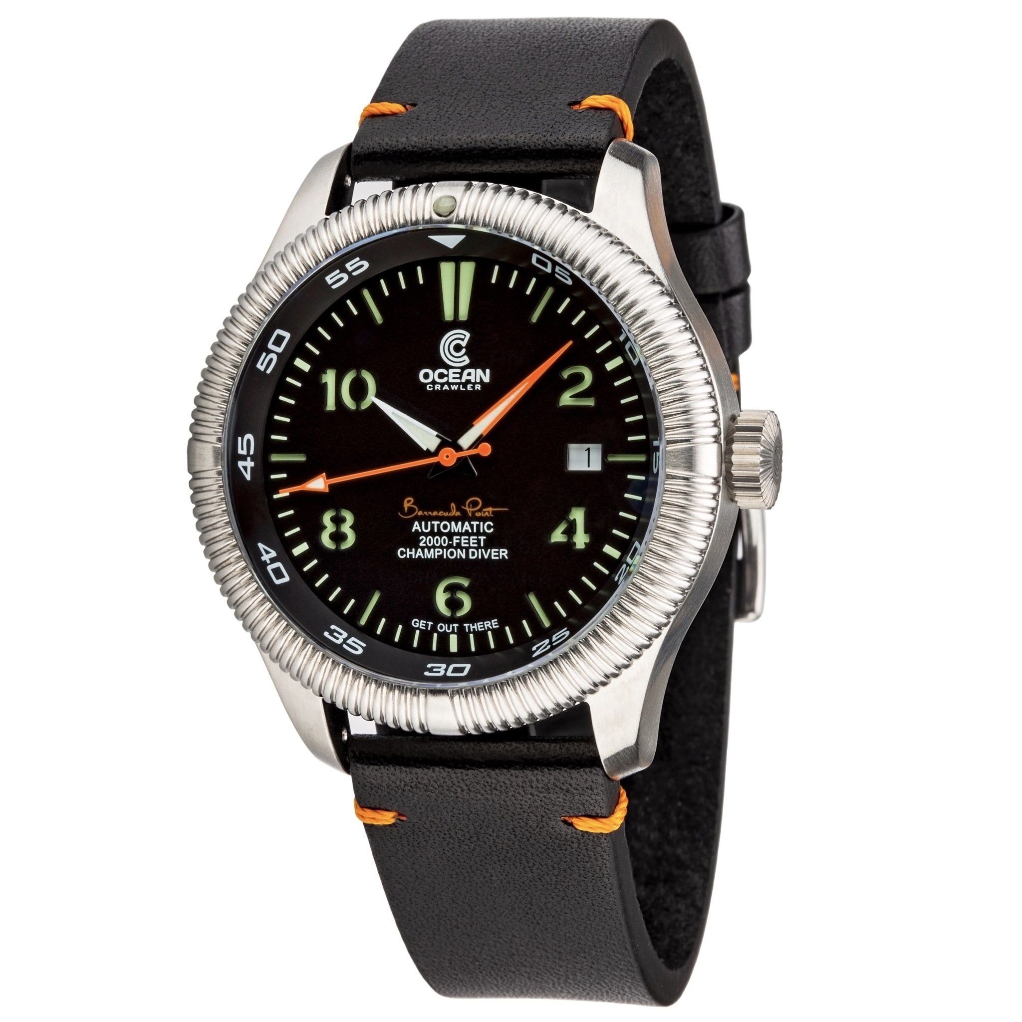 Ocean Crawler Champion Diver - Barracuda Point v2 - Ocean Crawler Watch Co.