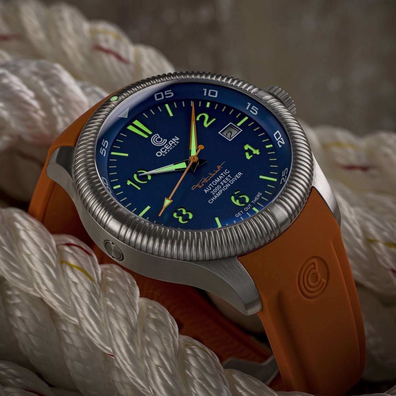 Ocean Crawler Champion Diver - Blue - Sample - Ocean Crawler Watch Co.