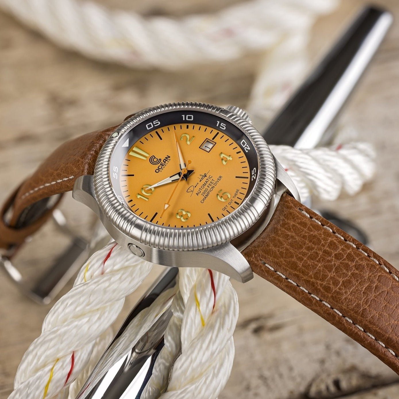 Ocean Crawler Champion Diver - Davis Ledge - Sample - Ocean Crawler Watch Co.