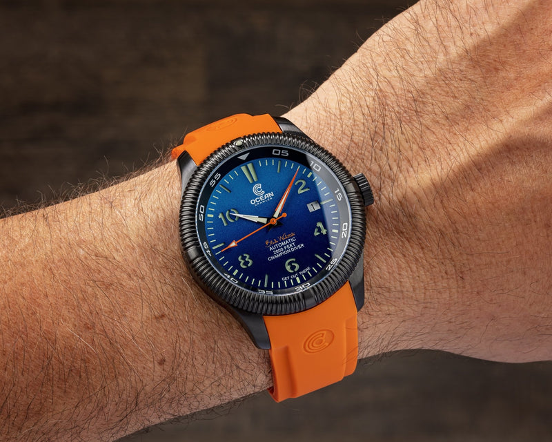 Ocean Crawler Champion Diver DLC - G Blue - Ocean Crawler Watch Co.