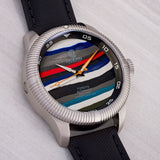 Ocean Crawler Champion Diver - Fordite - Unique Piece - APEX ACE - Ocean Crawler Watch Co.