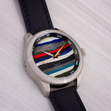 Ocean Crawler Champion Diver - Fordite - Unique Piece - APEX ACE - Ocean Crawler Watch Co.
