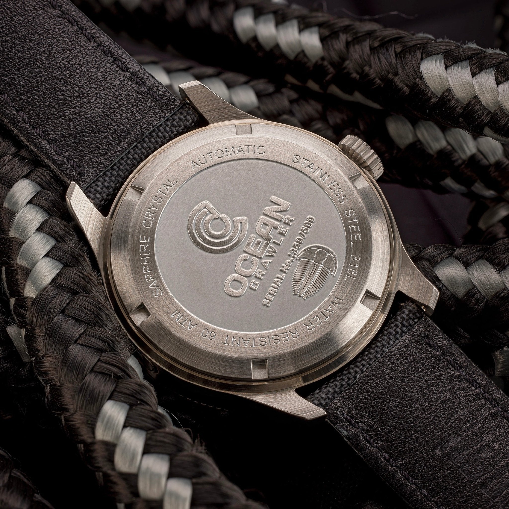 Ocean Crawler Champion Diver - Fordite - Unique Piece - Racing Dreams - Ocean Crawler Watch Co.