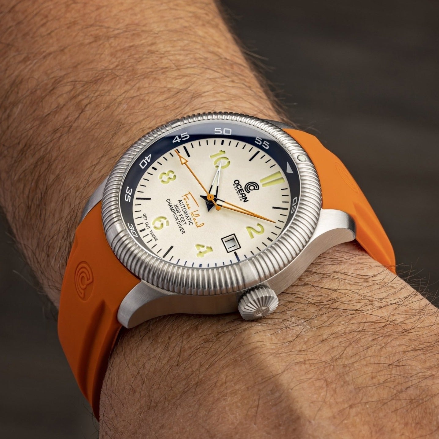 Ocean Crawler Champion Diver - Full Lume - Sample - Ocean Crawler Watch Co.