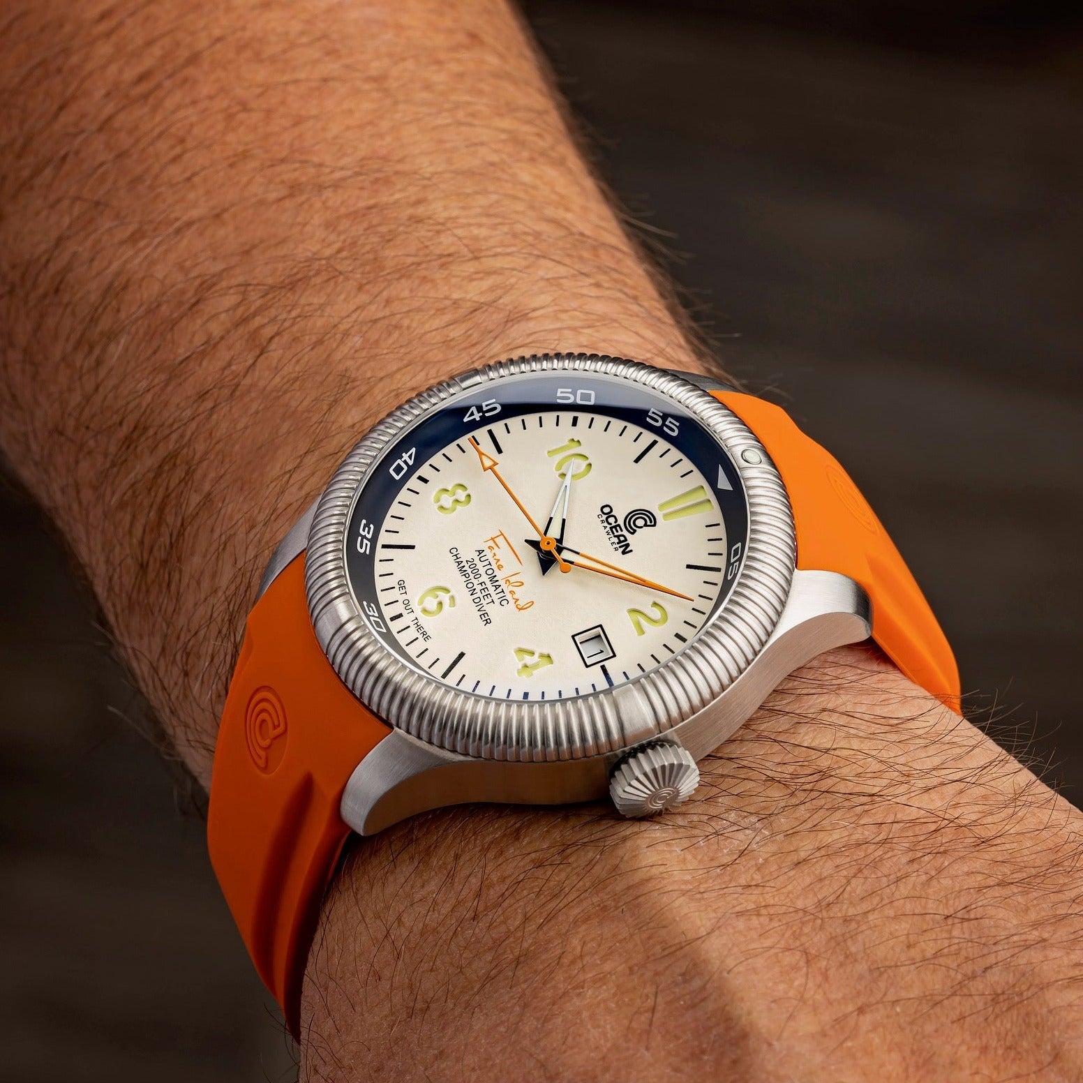 Ocean Crawler Champion Diver - Full Lume - Store sample - Ocean Crawler Watch Co.