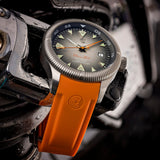 Ocean Crawler Champion Diver - Grey Textured - Sample - Ocean Crawler Watch Co.