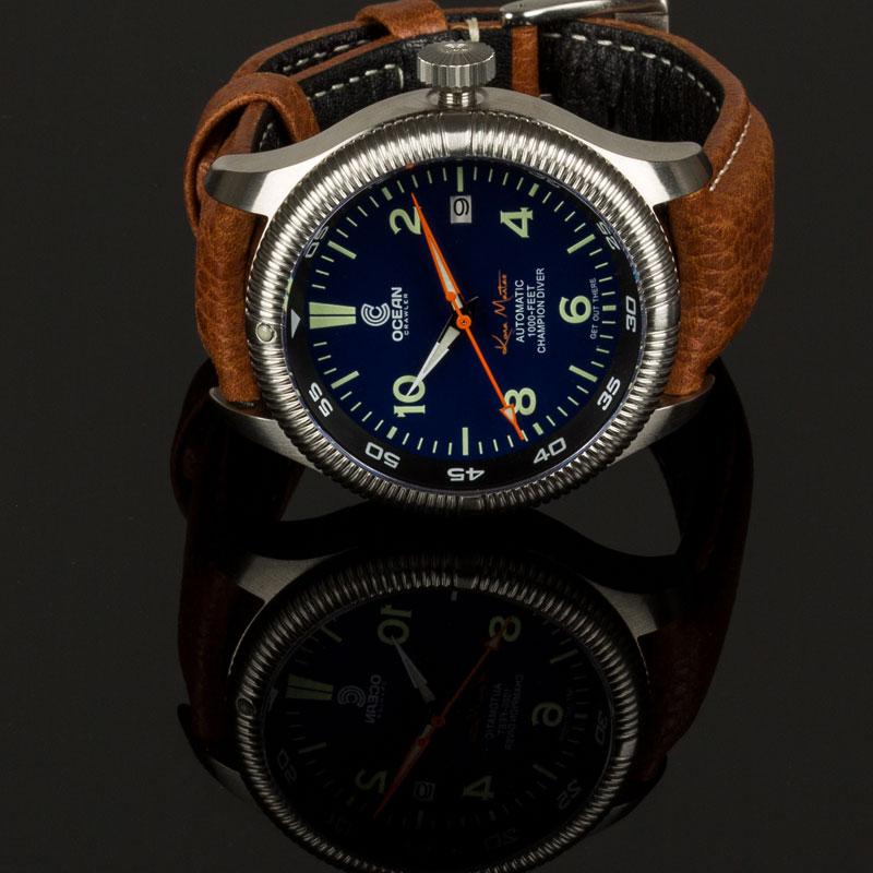 Ocean Crawler Champion Diver - Kona Mantas - Ocean Crawler Watch Co.