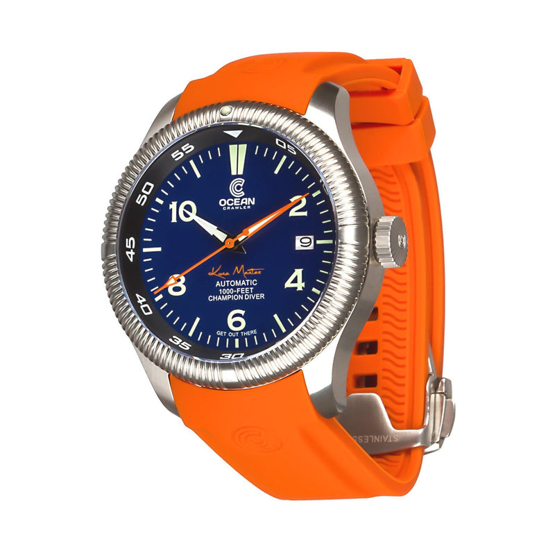 Ocean Crawler Champion Diver - Kona Mantas - Ocean Crawler Watch Co.