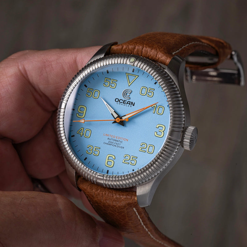 Ocean Crawler Champion Diver - Limited Edition - Clearwater - Ocean Crawler Watch Co.