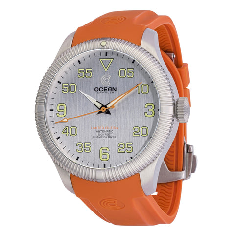Ocean Crawler Champion Diver - Limited Edition - Submarine Silver - Ocean Crawler Watch Co.
