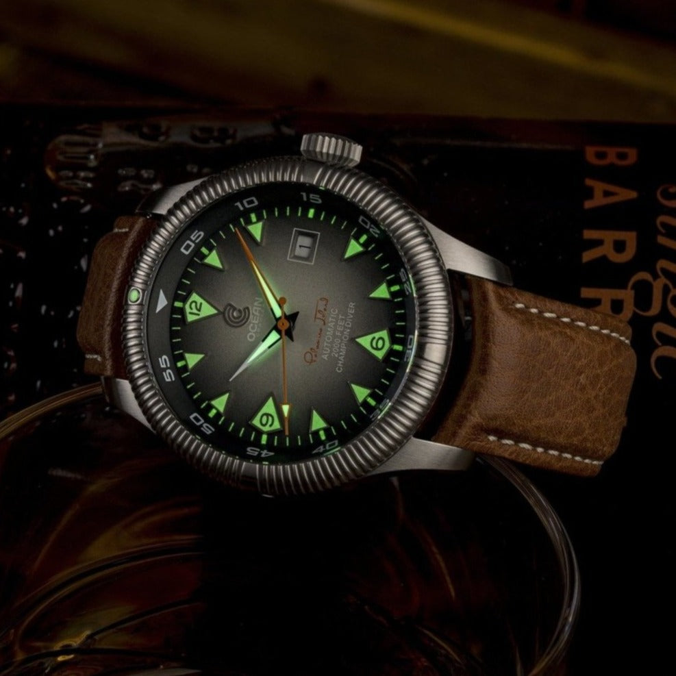 Ocean Crawler Champion Diver - Palomino Isl. - Grey - Ocean Crawler Watch Co.