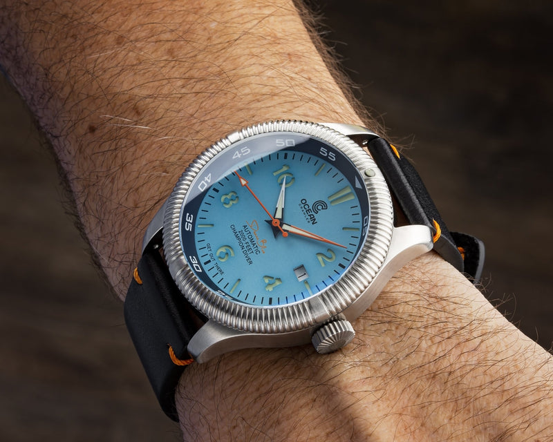 Ocean Crawler Champion Diver - Teal - Ocean Crawler Watch Co.