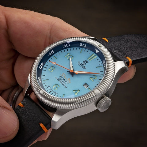 Ocean Crawler Champion Diver - Teal - Sample - Ocean Crawler Watch Co.