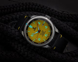 Ocean Crawler Champion Diver - Yellow - Ocean Crawler Watch Co.