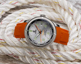 Ocean Crawler Champion Silver Sample - Floor Model - Ocean Crawler Watch Co.