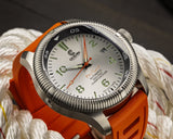 Ocean Crawler Champion Silver Sample - Floor Model - Ocean Crawler Watch Co.