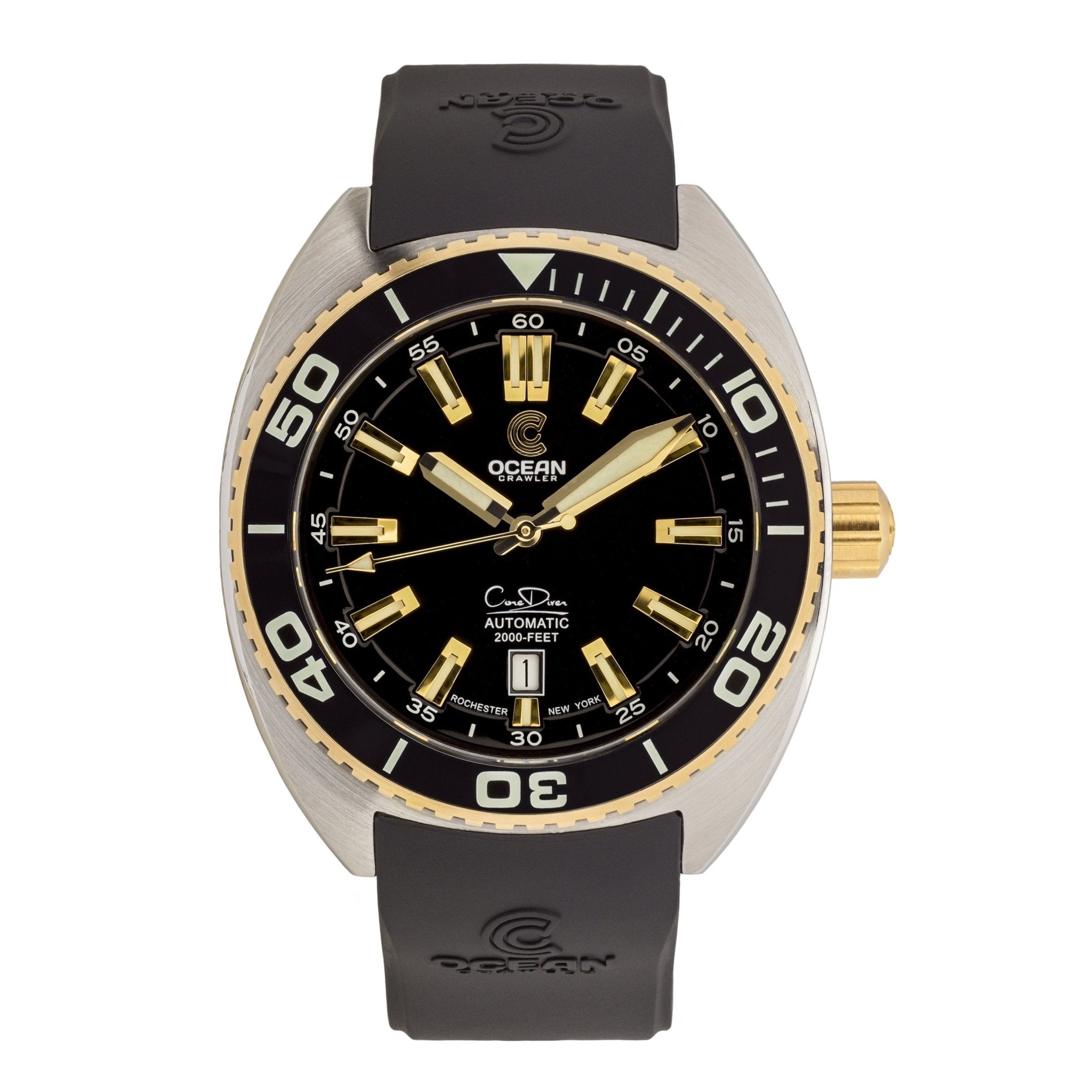 Ocean Crawler Core Diver - 18K Gold - Preorder - Ocean Crawler Watch Co.