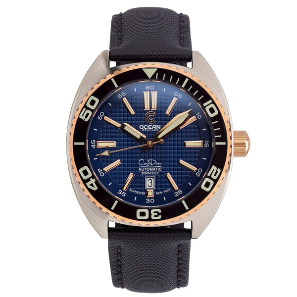 Ocean Crawler Core Diver - 18K Red Gold - Ocean Crawler Watch Co.