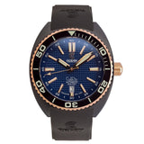 Ocean Crawler Core Diver - 18K Red Gold (Black DLC Version) - Ocean Crawler Watch Co.