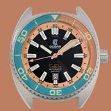 Ocean Crawler Core Diver 2024 - Aqua/Salmon - Ocean Crawler Watch Co.