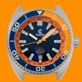 Ocean Crawler Core Diver 2024 - Blue/Orange - Ocean Crawler Watch Co.