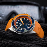 Ocean Crawler Core Diver 2024 - Blue/Orange - Ocean Crawler Watch Co.
