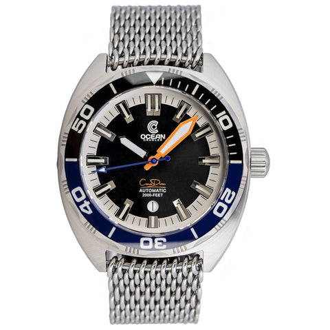 Ocean Crawler Core Diver - Black/Blue - Ocean Crawler Watch Co.