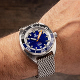 Ocean Crawler Core Diver - Black/Blue - Blue Dial - Ocean Crawler Watch Co.