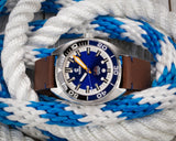 Ocean Crawler Core Diver - Black/Blue - Blue Dial - Ocean Crawler Watch Co.