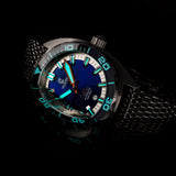 Ocean Crawler Core Diver - Black/Blue - Blue Dial - Ocean Crawler Watch Co.