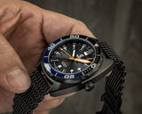 Ocean Crawler Core Diver - Black/Blue DLC - Preorder - Ocean Crawler Watch Co.