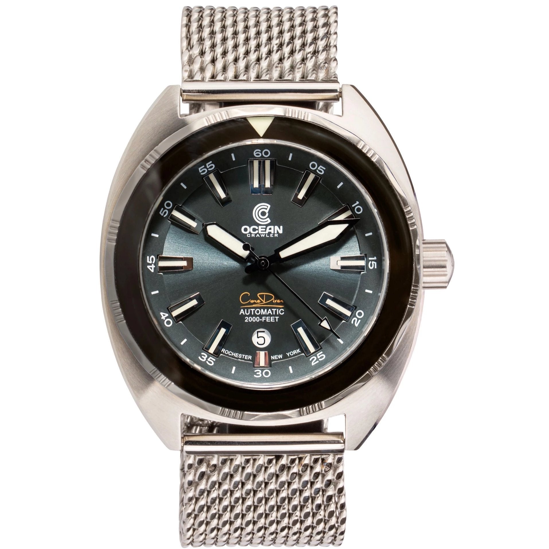 Ocean Crawler Core Diver - Blacked Out - Ocean Crawler Watch Co.