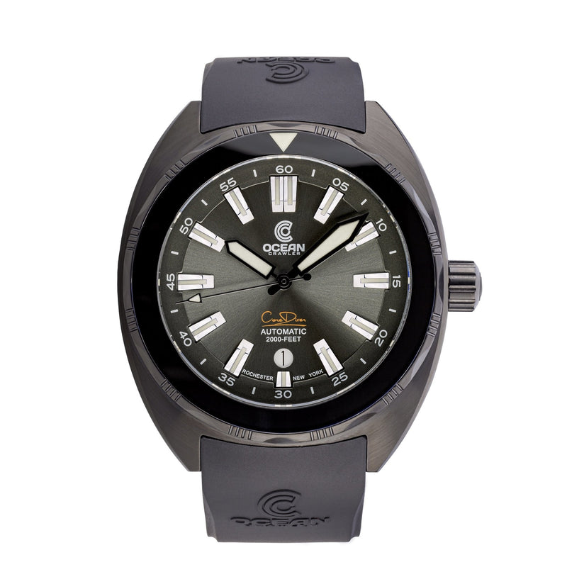 Ocean Crawler Core Diver - Blacked Out DLC - Preorder - Ocean Crawler Watch Co.