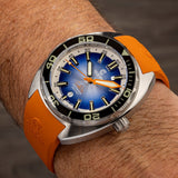 Ocean Crawler Core Diver - Black/Gradient Blue V3 - Ocean Crawler Watch Co.