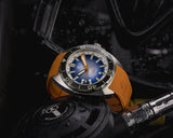 Ocean Crawler Core Diver - Black/Gradient Blue V3 - Ocean Crawler Watch Co.
