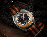 Ocean Crawler Core Diver - Black/Orange - Ocean Crawler Watch Co.