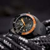 Ocean Crawler Core Diver - Black/Orange DLC - Preorder - Ocean Crawler Watch Co.
