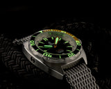 Ocean Crawler Core Diver - Black/Orange v3 - Preorder - Ocean Crawler Watch Co.