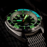 Ocean Crawler Core Diver - Black/White - Sample - USED - Ocean Crawler Watch Co.