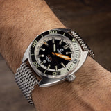 Ocean Crawler Core Diver - Black/White - Sample - USED - Ocean Crawler Watch Co.