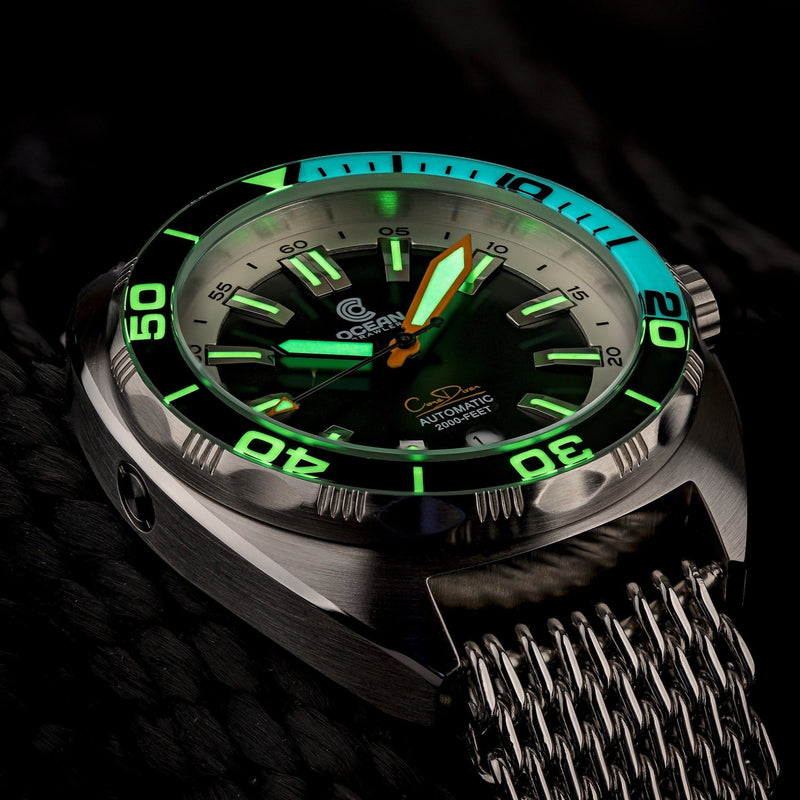 Ocean Crawler Core Diver - Black/White v3 - Ocean Crawler Watch Co.