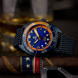 Ocean Crawler Core Diver - Blue Steel v3 - Ocean Crawler Watch Co.