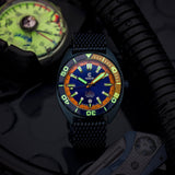 Ocean Crawler Core Diver - Blue Steel v3 - Ocean Crawler Watch Co.