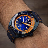 Ocean Crawler Core Diver - Blue Steel v3 - Ocean Crawler Watch Co.