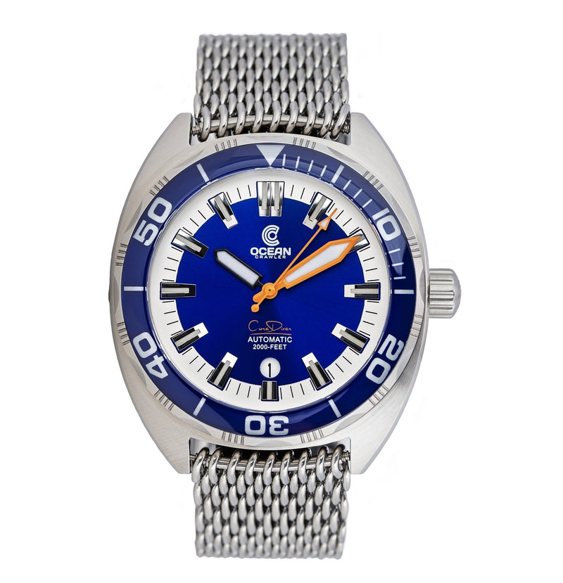 Ocean Crawler Core Diver - Blue/Blue - Ocean Crawler Watch Co.