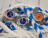 Ocean Crawler Core Diver - Blue/Orange - Ocean Crawler Watch Co.