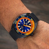 Ocean Crawler Core Diver - Blue/Orange DLC - Ocean Crawler Watch Co.