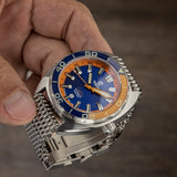 Ocean Crawler Core Diver - Blue/Orange - Sample - USED - Ocean Crawler Watch Co.