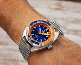 Ocean Crawler Core Diver - Blue/Orange - V2 - Ocean Crawler Watch Co.
