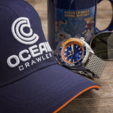 Ocean Crawler Core Diver - Blue/Orange v3 - Ocean Crawler Watch Co.
